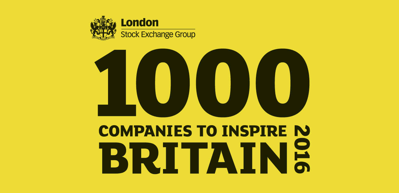 1000 Companies to Inspire Britain 2016