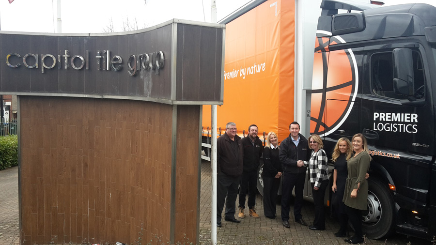 Premier Logistics Group has secured a two year contract with Midlands based tile distribution company, Capitol Tiles