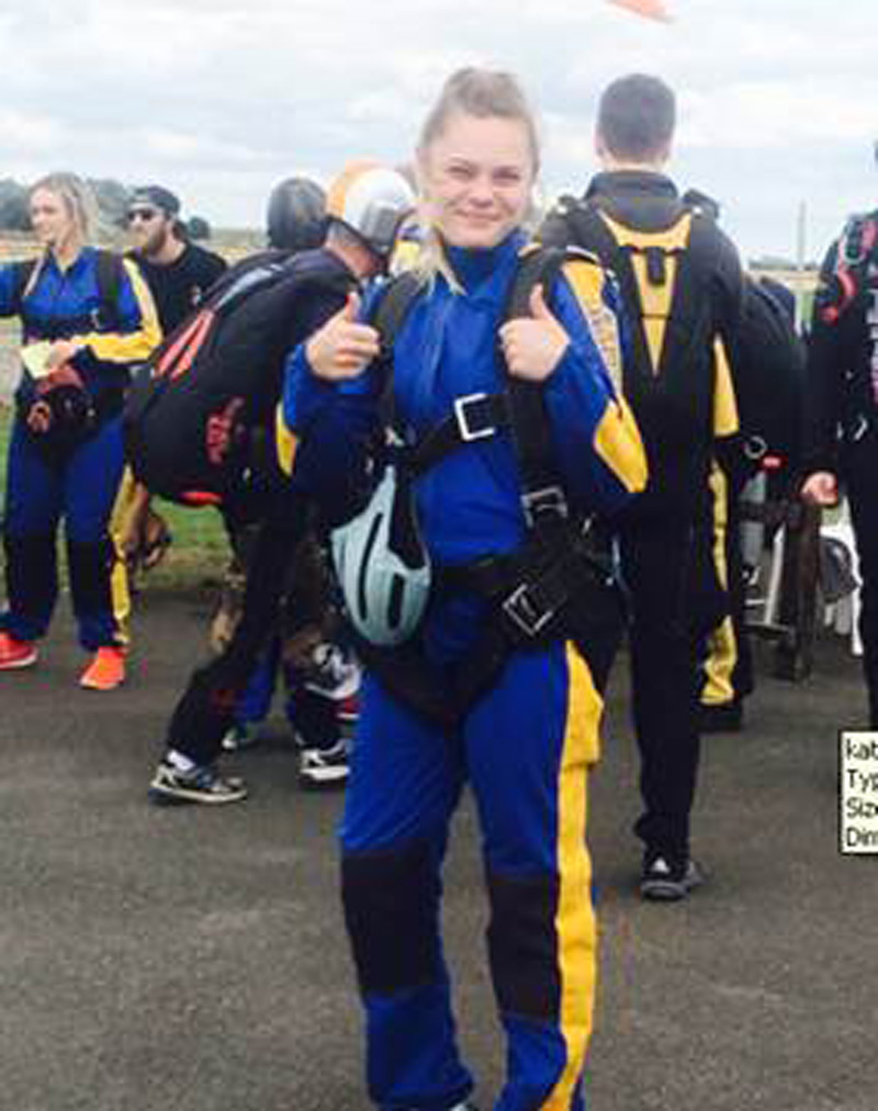 Katia is a high flyer!