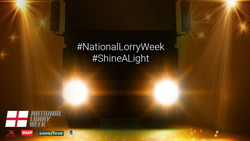 Love the lorry, Shine a light!